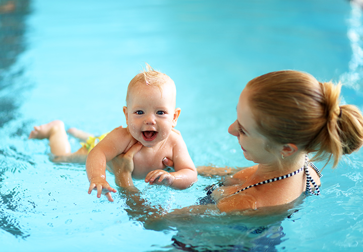 Erster Kontakt mit dem Element Wasser